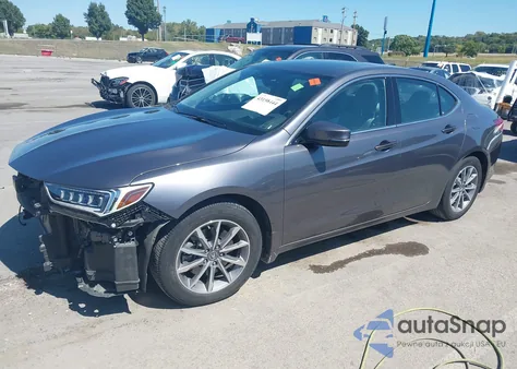 2018 Acura Tlx Tech Pkg z USA, uszkodzony, nr VIN 19UUB1F56JA000747